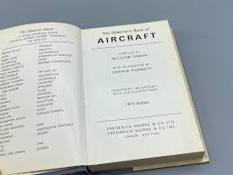 1973 the Observer's Book of Aircraft, by William Green - Etsy