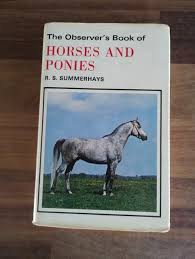 OBSERVERS BOOK OF Horses & Ponies. HC/DJ 1964 $9.95 ...