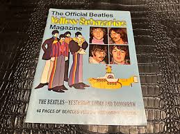 1968 BEATLES YELLOW SUBMARINE magazine - GREAT SHAPE - | eBay