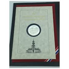 Bicentennial Day Sterling Silver Medal & Booklet. For Sale ...