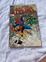 The Official Marvel Comics Try-Out Book - 1983 - Spider-Man ...