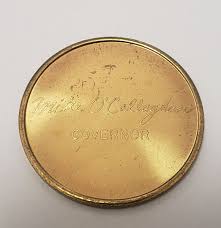 Mike O'Callaghan Governor Great Seal State of Nevada Medal ...