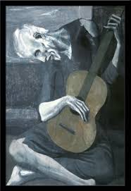 Vault W Artwork Old Guitarist by Pablo Picasso - Picture Frame Graphic Art Print on Paper | Wayfair