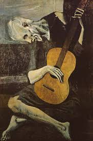 Pablo Picasso The Old Guitarist Art Poster 24x36 – BananaRoad