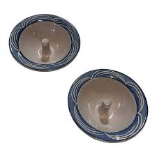 Pair of 1970s Stone Apple Crumble Dishes | Chairish