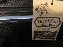 Vtg EVER-WEAR TRAV-L-BAR MCM Mini Bar Carry All Liquor Case ...