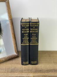 Yearbook of General Medicine 1939, 1943, 1944. - Etsy
