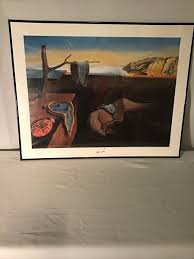 Salvador Dali ,"Persistence O Memory", 22x28x.25 Museum Art ...