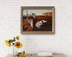 Salvador Dali Oil Painting Based on the Persistence of ...