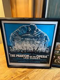 VERY RARE - Vintage Phantom of the Opera Frame Measures: 20x21.5” - Minor Damage, See Photo - Etsy