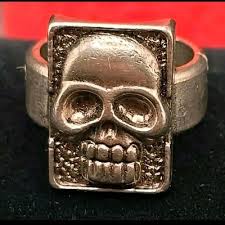 THE PHANTOM SKULL RING MOVIE PROMO RING 1996 METAL RING Size ...
