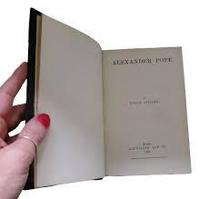 1884 POPE & SHELLEY English Men of Letters Series, Edt John Morley, Half Leather, Marbled Endpapers, Victorian Book - Etsy