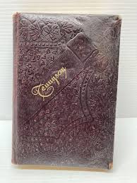 Antique The Poetical Works of Alfred Lord Tennyson Poet Laureate Red Leather | eBay