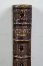 Antique 1859 Poetical Works of Henry Wadsworth Longfellow Leather Poetry Book at 1stDibs | longfellow poems book 1882 value, longfellow's poetical works rare books, longfellow poems book value