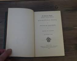 Biographical Essays and Essays on the Poets, Thomas De Quincey, 1875, James R. Osgood and Company - Etsy
