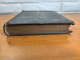 Antique 1891 Holy Bible - Self-Pronouncing Large Family ...