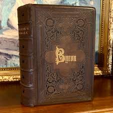 The Works of Lord Byron (1867) - Illustrated - Rare Leather ...