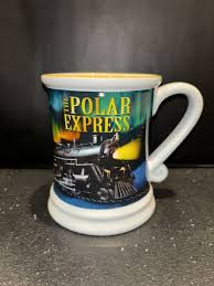 THE POLAR EXPRESS Coffee Hot Chocolate Mug - Warner Brothers - New, Never Used | eBay
