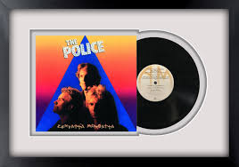 The Police, Zenyatta Mondatta, Vinyl LP Record Framed and ...