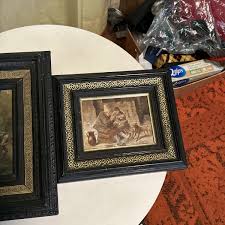 Two 2 Antique Austrian Vienna Oil Paintings C. Angerer ...