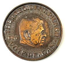 Reagan Or Carter Voting Token