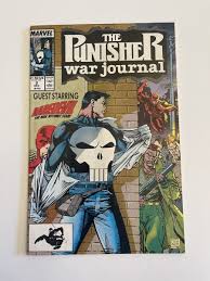 THE PUNISHER WAR JOURNAL #2 Dec 1988 JIM LEE Daredevil ...