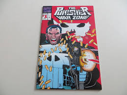 1992 VINTAGE MARVEL PUNISHER WAR ZONE # 1 SIGNED KLAUS JANSON & CHUCK DIXON, COA | eBay