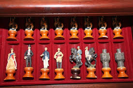 The Raj Hand Painted India-British War 1857 Game Chess with ...