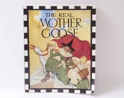 The Real Mother Goose, Softcover, Picture Book, Child Reading, Nursery Library, Vintage, ~MISC-002 20-01-552 - Etsy