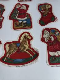 Lot Vtg Cut & Sew Fabric Christmas Old Fashioned Toys Santa Nostalgia Unfinished | eBay