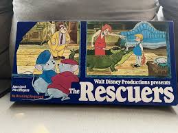 Walt Disney The Rescuers Parker Brothers Game Vintage 1977 ...