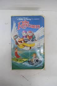 The Rescuers Disney Black Diamond Classics VHS Tape Movie ...