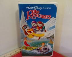 Vintage VHS Movie Tape, the Rescuers, Walt Disney Classic ...
