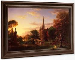 The Return By Thomas Cole Print or Oil Painting Reproduction from Cutler Miles.