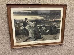 Sold at Auction: “The Return From Calvary” Framed Print