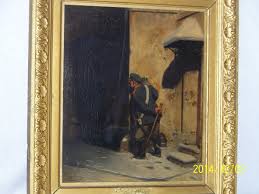 August Kraus*Master Listed Artist Original Oil On Wood Panel ...