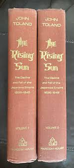The Rising Sun Volumes 1 & 2 by John Toland Hardcover w Dust ...