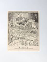 The Road to Success" Poster for Sale by Pfaustin | Redbubble