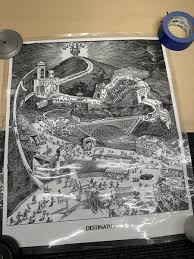 Vintage Motivational Poster pathway to success | eBay