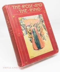 Antique Red Childrens Book 1912 Vintage Story Book Rose & the Ring Hardback Gilt Gift Historic Books - Etsy