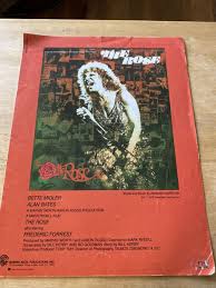 Sheet Music from the movie "The Rose" with Bette Midler | eBay