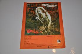 Bette Miller THE ROSE Vintage Music and Lyrics Sheet Music ...
