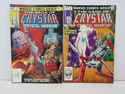Vintage 1983 Marvel Comics The Saga of Crystar Warrior Lot of 2 (#1-2) (Pg130C) | eBay