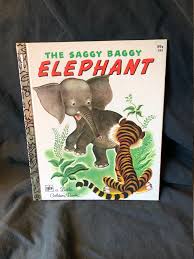 Vintage 1978 the Saggy Baggy Elephant Little Golden Book - Etsy