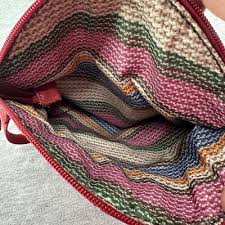 THE SAK DEENA - Red Leather Flap Crossbody Shoulder Bag PU | eBay