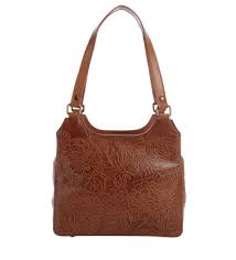 Anuschka Hand-Painted Leather Hobo Satchel TOOLED BUTTERFLY ...