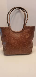 Duck Head Brown Embossed Shoulder Bag P 3 | eBay