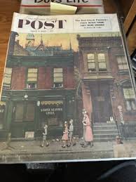 Saturday Evening Post Magazines NORMAN ROCKWELL, Lot of 16 ...