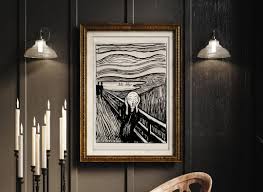 Edvard Munch the Scream, Printable Munch, Famous Paintings ...