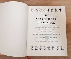 The Settlement Cook Book Delux Edition 1965 First Printing ...